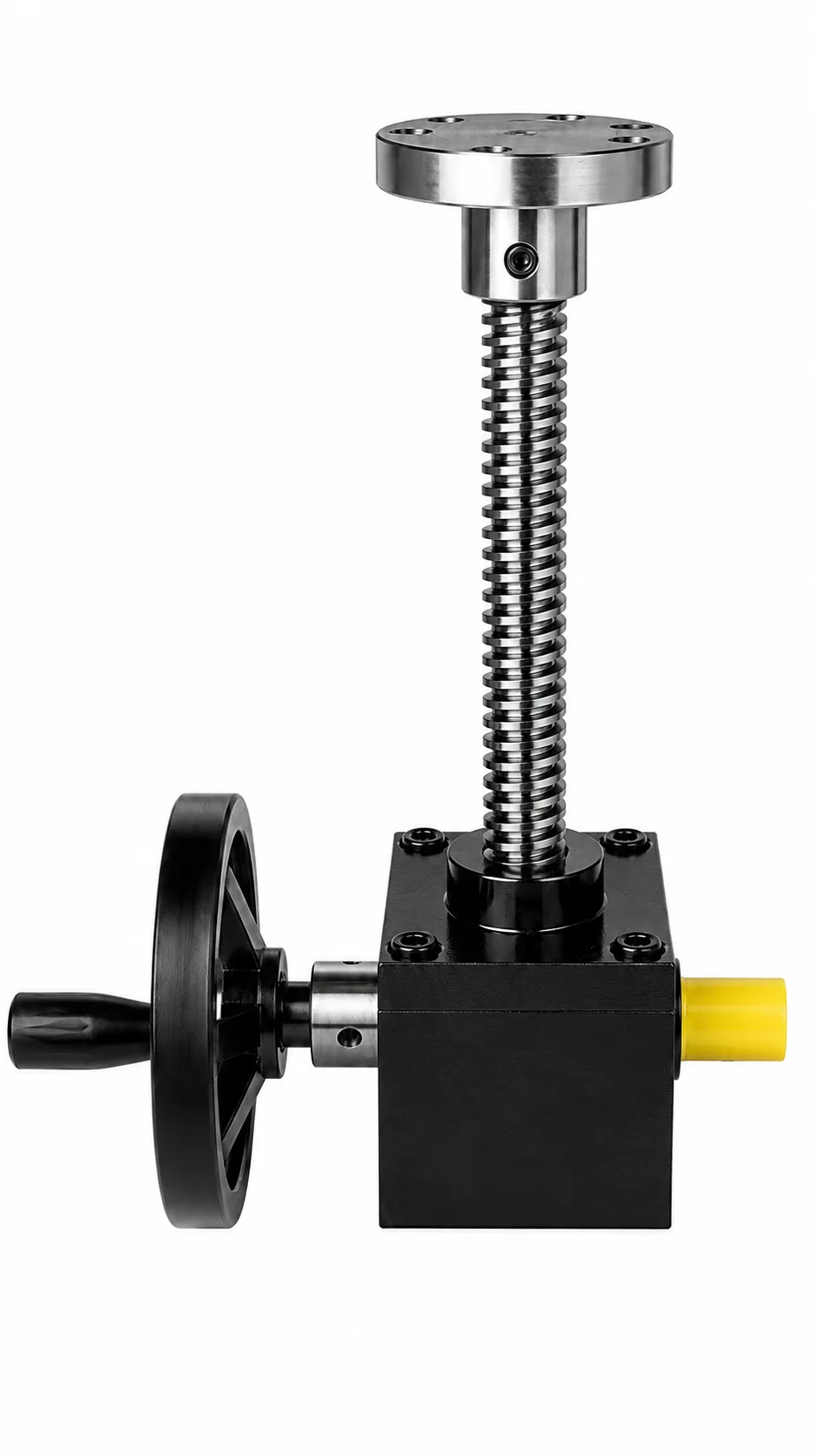 Anti-rotation Handwheel Car Lifting 200mm 100KG 1800RPM 1/6 ACME Screw Jack