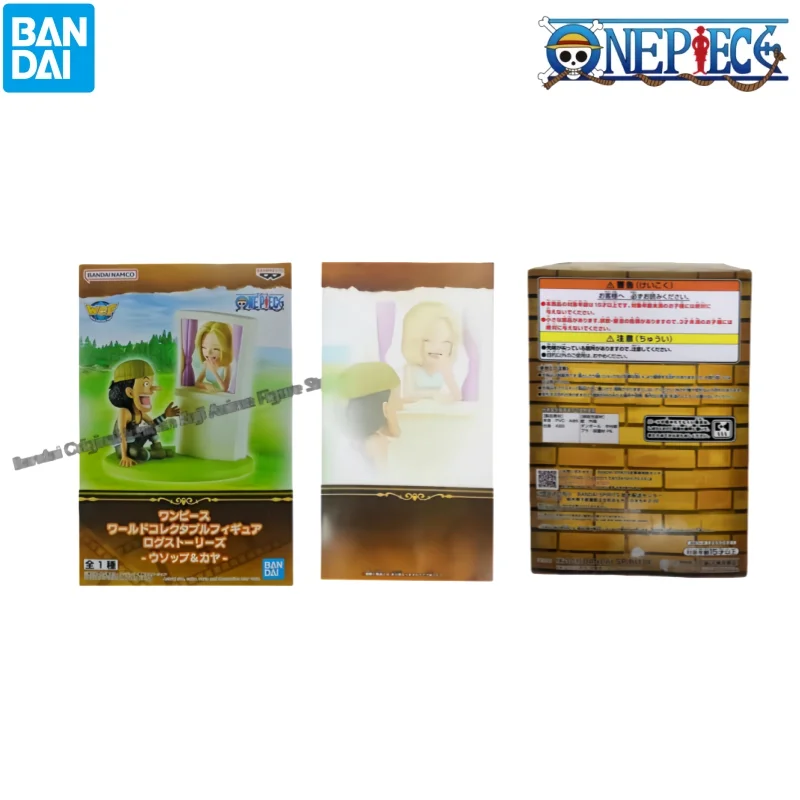 

In Stock Bandai Original Box Garagekit Model One Piece Wcf Usopp Kaya Anime Characters Collectible Original Action Figure Statue