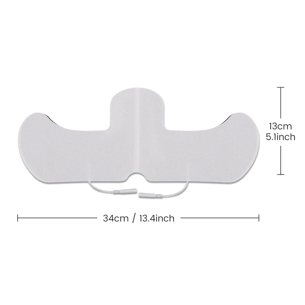 1pcs Large Neck Shoulder TENS Electrode Pad for Muscle Stimulator Sticker Gel Accessories Digital Massage Machine Massager Patch