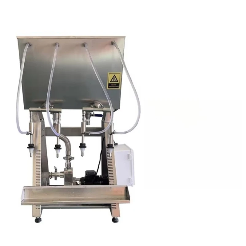 

Alcohol wine vodka semi-automatic small wine and water quantitative filling machine