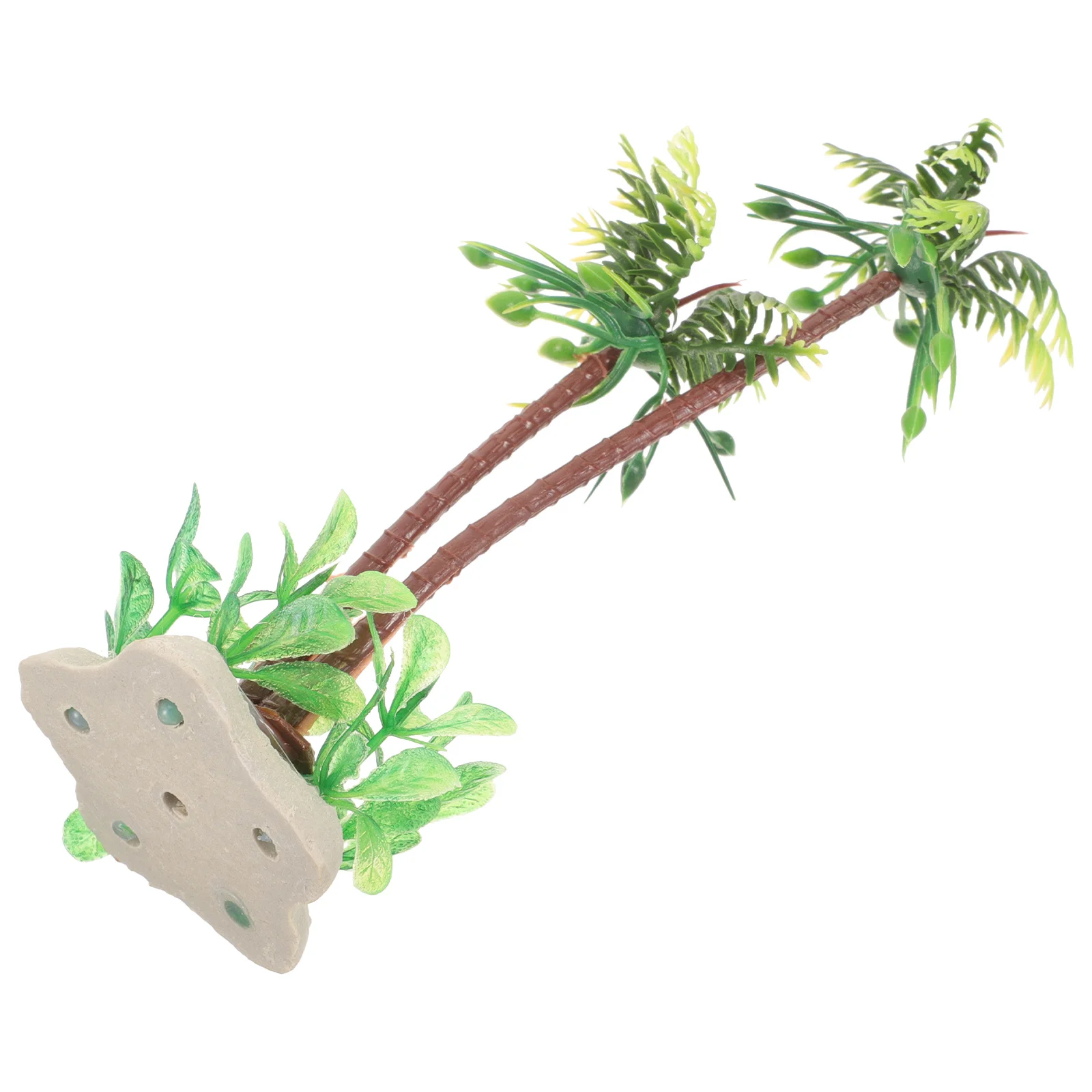 

Simulated Coconut Aquatic Plants Fake Plants For Fish Tank Small Artificial Aquarium Decorations For Tropical Fish