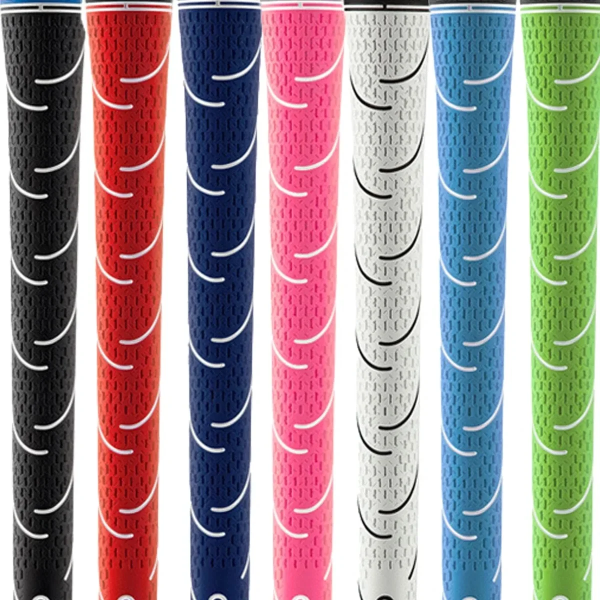 13PCS Golf Grips GP Soft Rubber Golf Club Grips Standard 7 Colors Golf Accessories