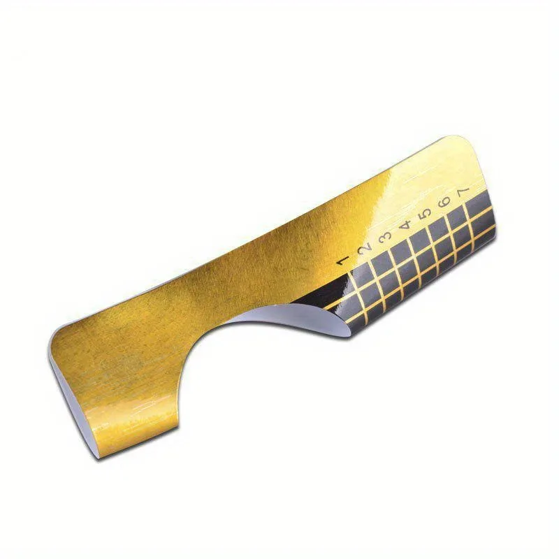 100Pcs set Nail Convenient Wowen Supplies Nail Extension Plastic Art Patch Tool Accessories