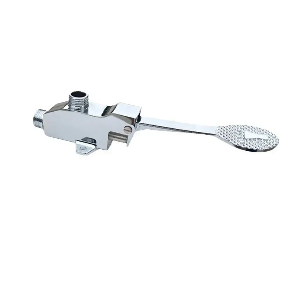 Foot Operated Foot Control Valve Hands-free Versatile Pedal Water Faucet Control Switch Long Handle Rust-proof