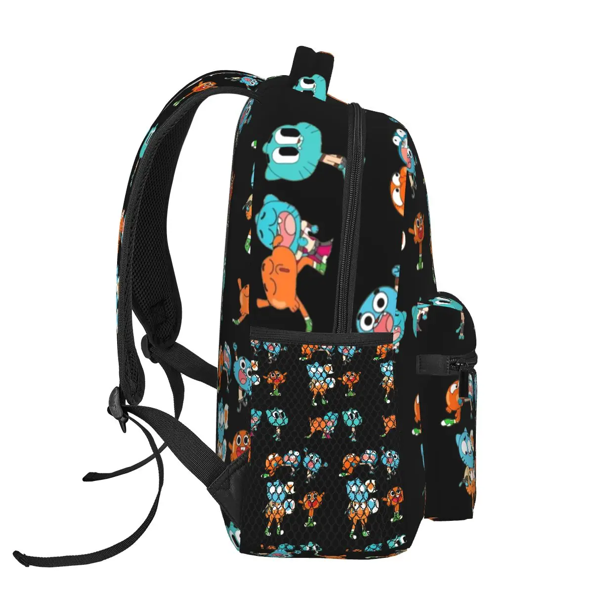 Gumball Backpacks Boys Girls Bookbag Children School Bags Cartoon Kids Rucksack Shoulder Bag Large Capacity