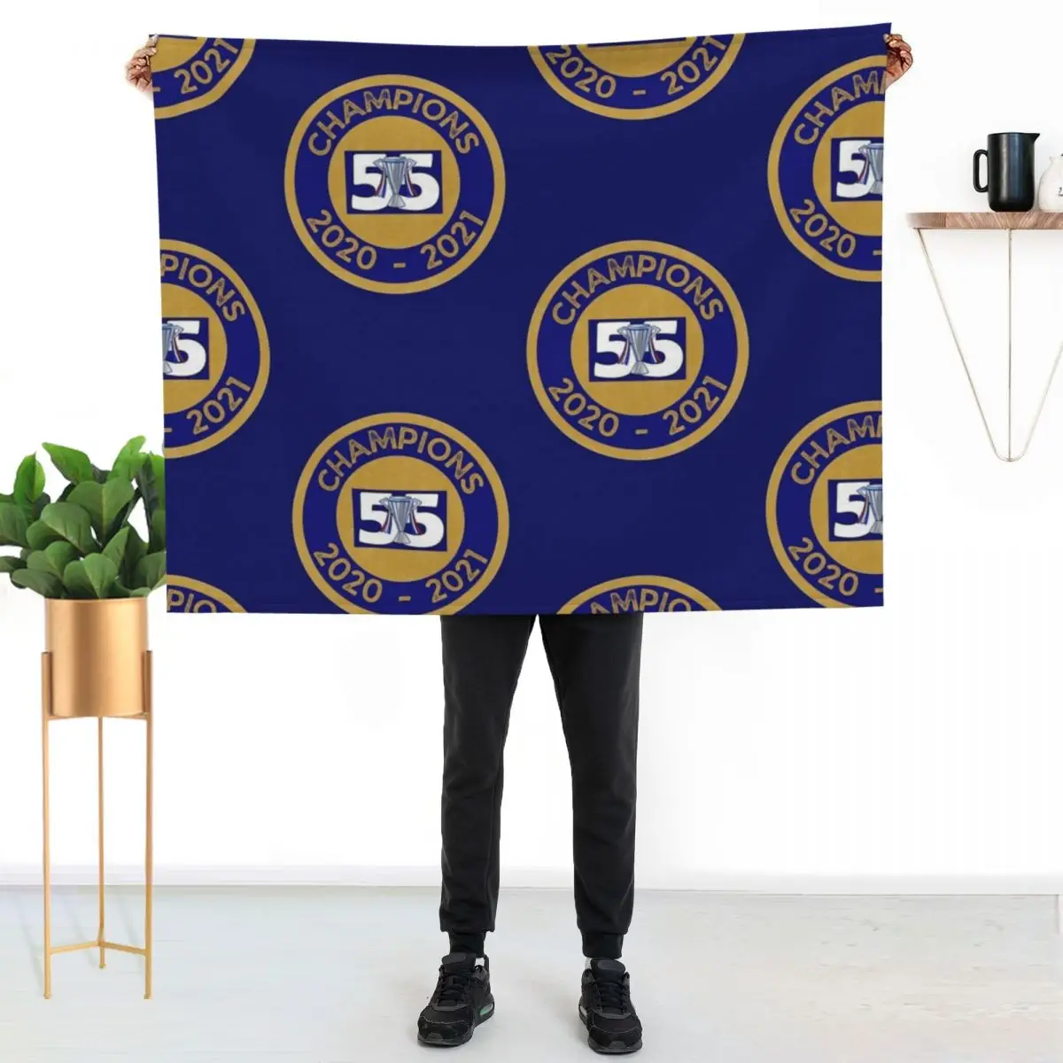 Champions 20/21 Throw Blanket Luxury Brand Polar for babies blankets and throws Heavy Single Blankets