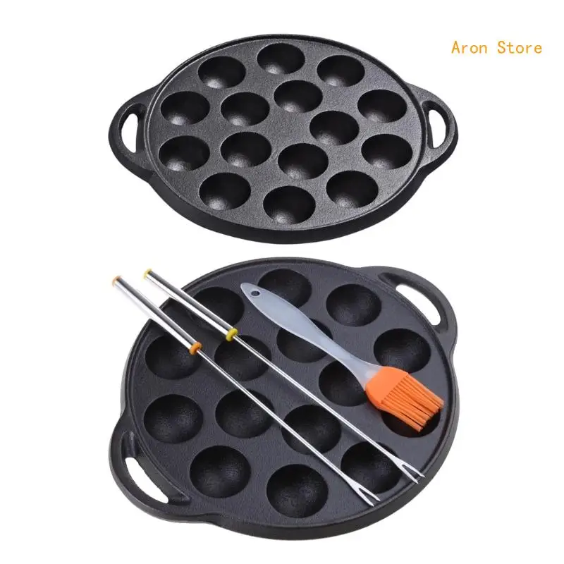 Octopuses Balls Mold Non-stick Baking Tray Perfect for Octopuses Balls H3CF