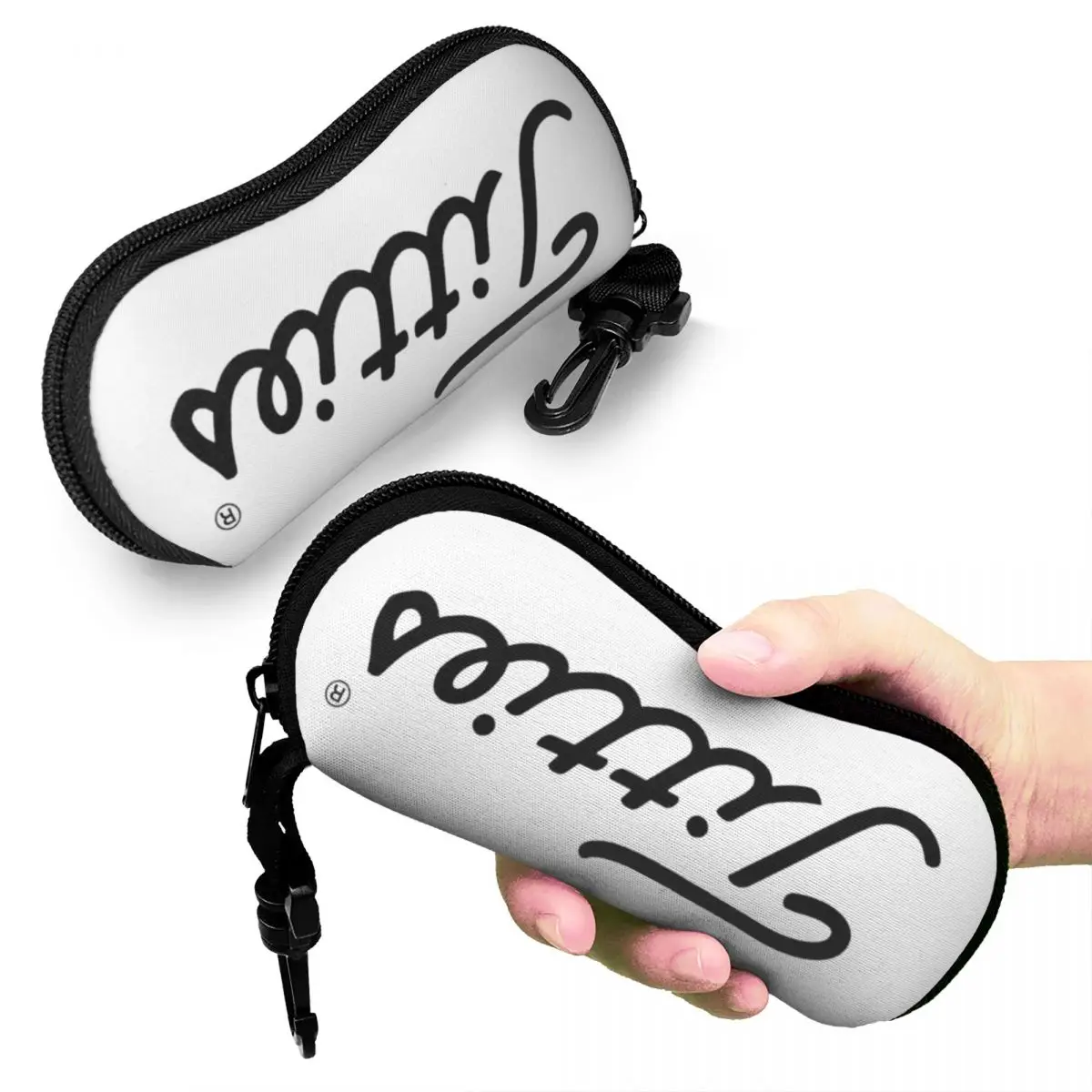 

Titties Golf Ball Shell Glasses Case Protective Sunglasses Box Women Men Soft Eyeglasses Bag Pouch