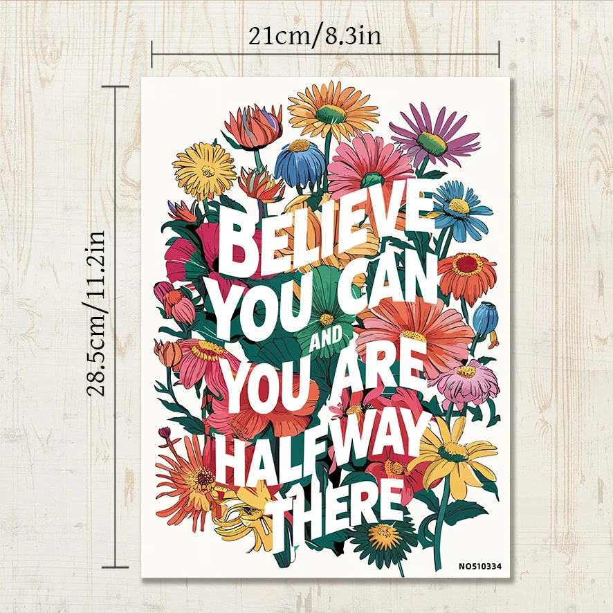 Adult Quotes Coloring Book - 8.3x 11.2 Inch 22 Page Coloring Book - Helps Reduce Stress and Ease Emotions