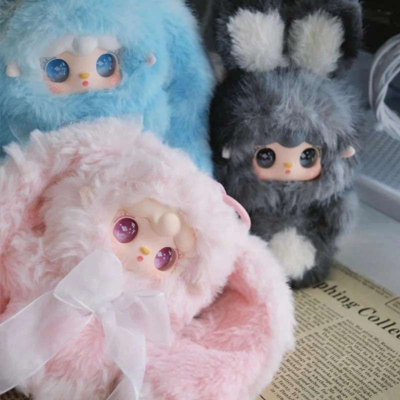 Nuovo autentico Yooki Hopping Bunny Series Blind Box Kawaii Peluche Ciondolo Decorazione Anime Figure Collection Giocattolo Regali di tendenza della moda