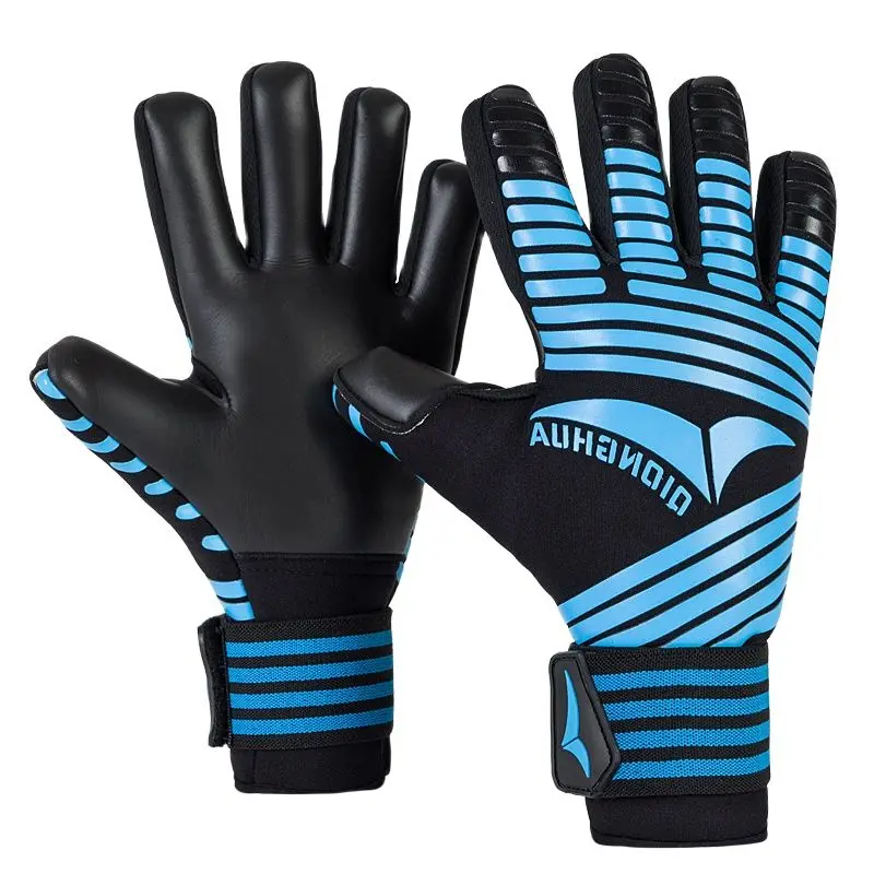 

Soft Fingers Design Men Goalkeeper Gloves Women Thickened Latex Soccer Football Goalie Gloves Children Goal keeper Gloves