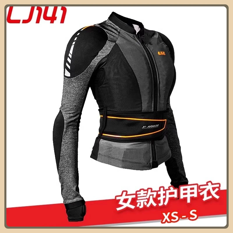 

Latest Version LS2 Motorcycle Summer Breathable Motorcycle Racing Jacket Body Armor Men Women Motorcyclist Jacket Armor Clothing