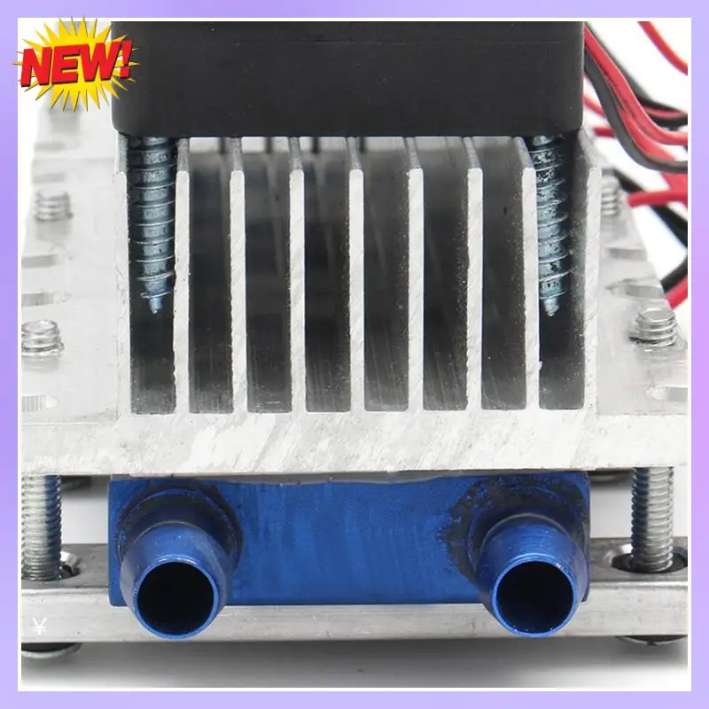 

T24C 1 PCS Peltier Refrigeration Cooler Blue & Silver DC 12V 30A Semiconductor DIY Air Conditioner Cooling System Kit