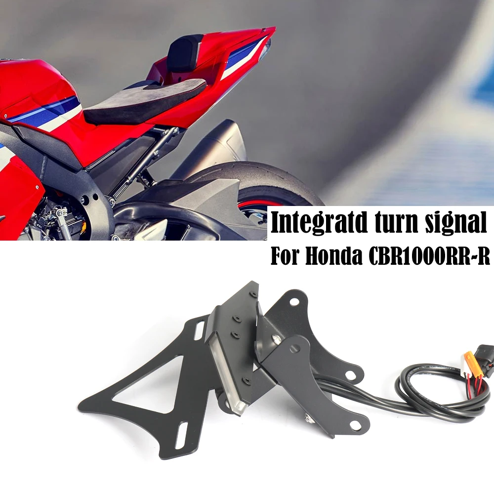 

Новый мотоциклетный задний короткий хвост, аккуратный держатель номерного знака, комплект кронштейнов задней бабки для Honda CBR1000RR CBR 1000RR-R 2020-2025