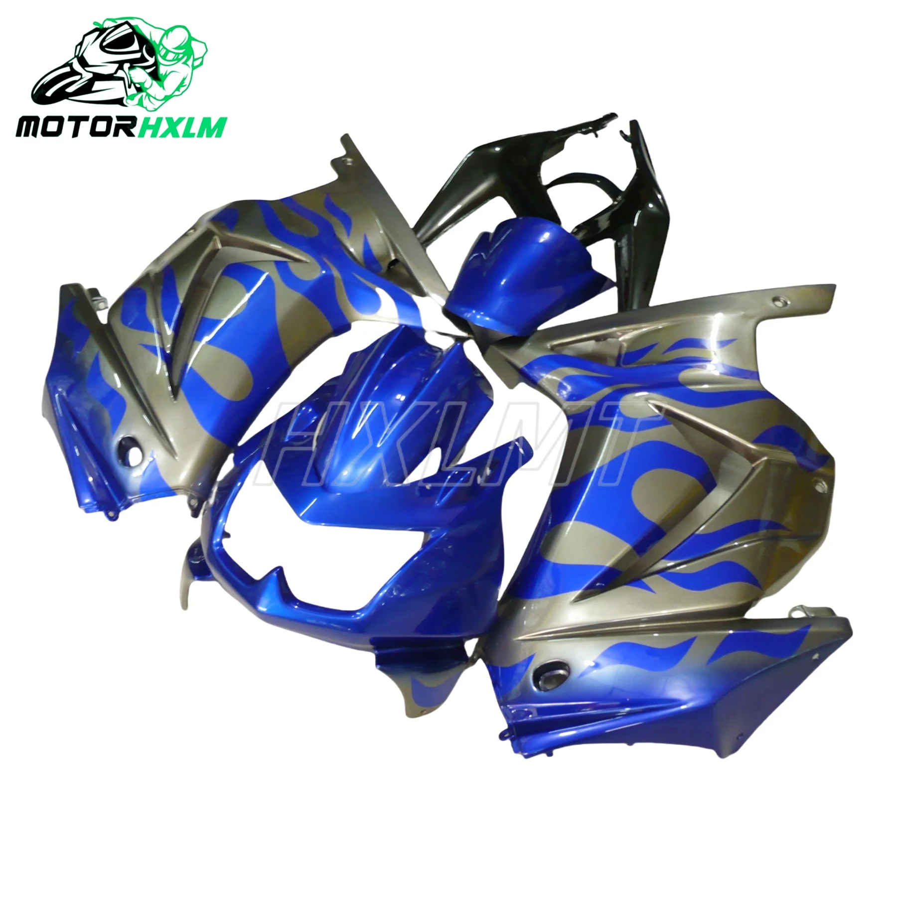 

For Kawasaki Ninja250 EX250 ZX250 2008-2012 Motorcycle Full Fairing Kit Bodywork Fairing ABS Injection Molded Plastic Shell Pane