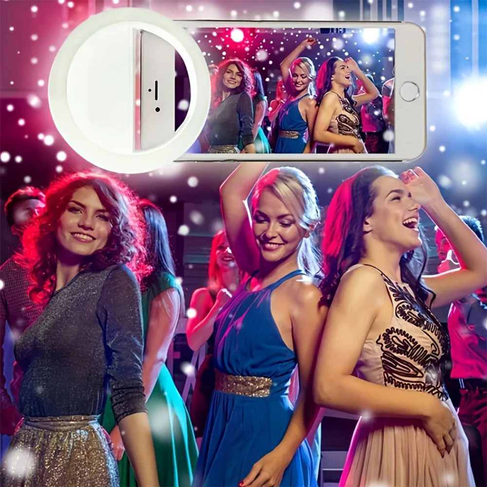 Светодиодное кольцо для селфи