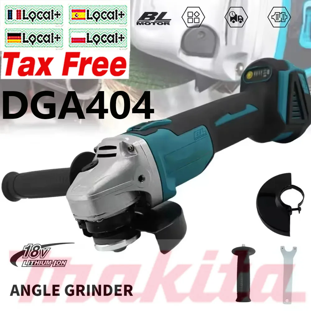 für Makita 18V Akku-Winkelschleifer, kompatibel mit LB1830 1840 1850 Akku, zum Schneiden und Polieren von Metall, Stein und Holz