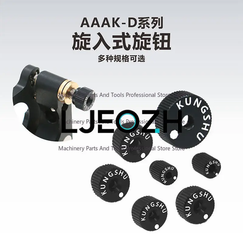 AAAK-D Series Screw-In Knob\Precision Threaded Pair