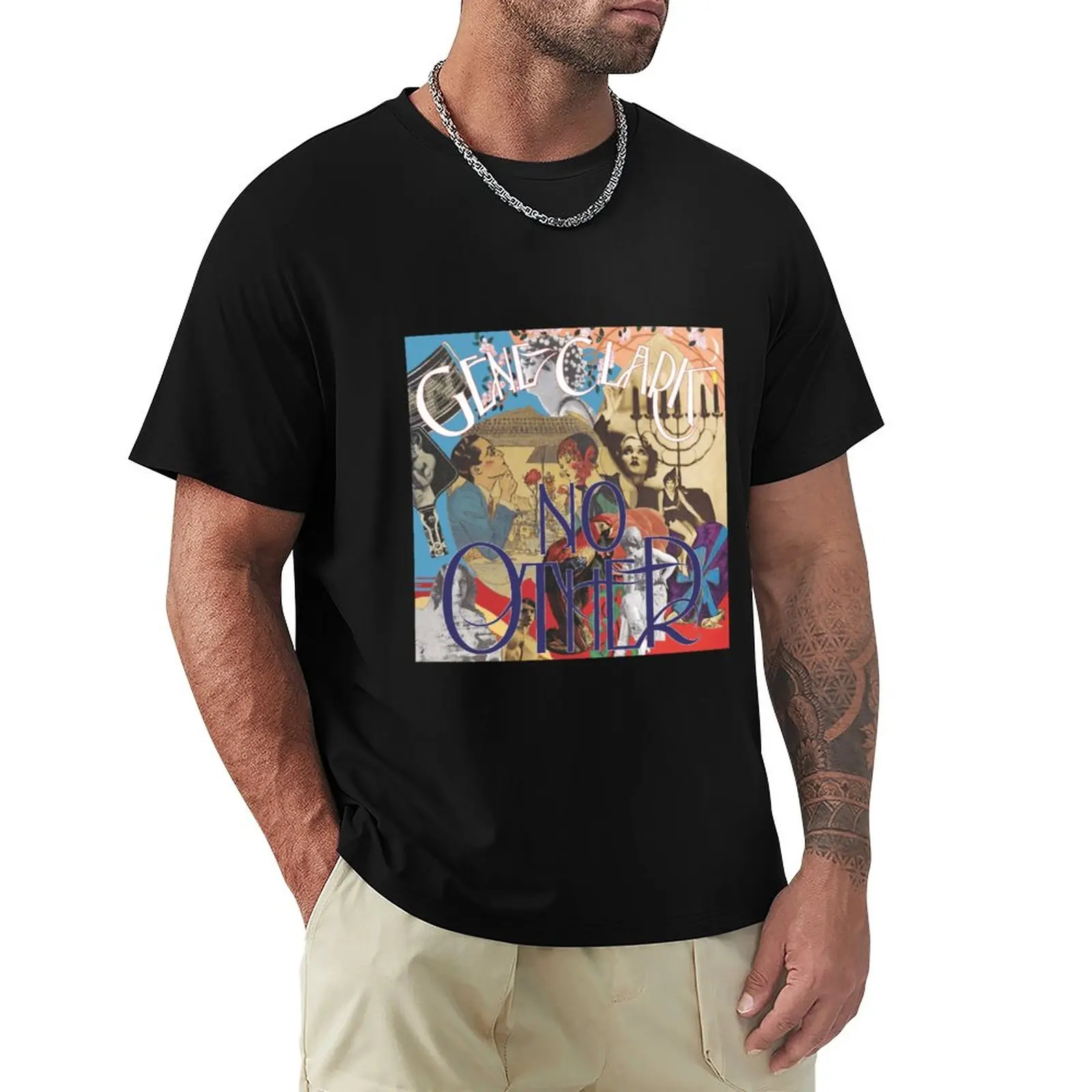 Gene Clark - No Other T-Shirt aesthetic clothes oversized vintage mens big and tall t shirts