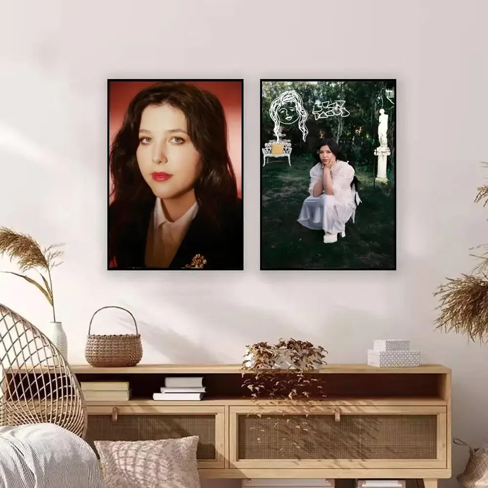 Music L-Lucy Dacus Poster Premium Art Wall Decor, Simple Ornament for Living and Leisure Areas
