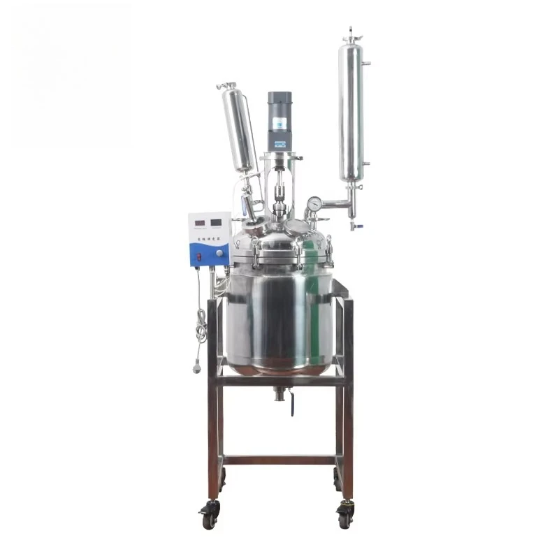 Réacteur chimique industriel d'acier inoxydable de double couche de Laboao 200L