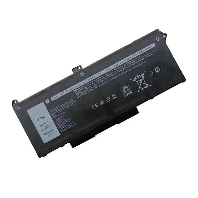 

RJ40G Laptop Battery for Dell Latitude 15 5520 14 5420 Precision 15 3560 Series WY9DX 01K2CF 0WK3F1 075X16 15.2V 63Wh/3941mah