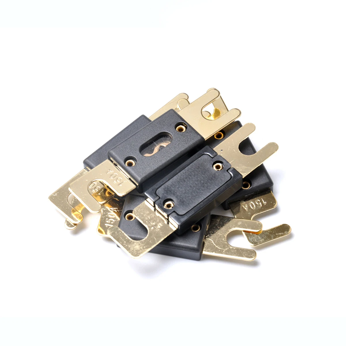 

5Pcs 150 Amp Anl Fuses Gold Plated Superior Metals Construction Overcurrent Protection For Cars Trucks Rvs Atvs Marine Batteries