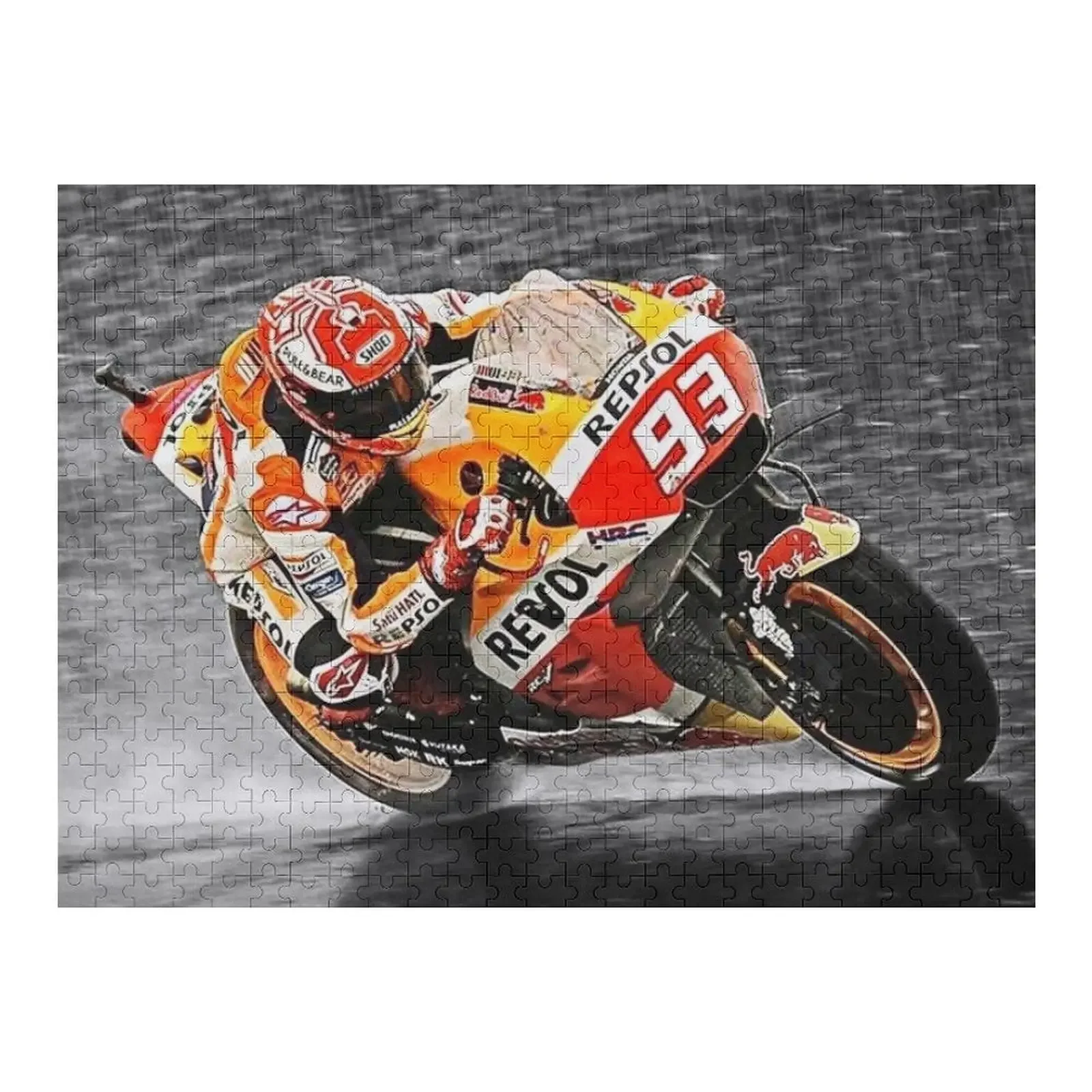 

Marcs Wallpaper Jigsaw Puzzle Wooden Animal With Photo Puzzle