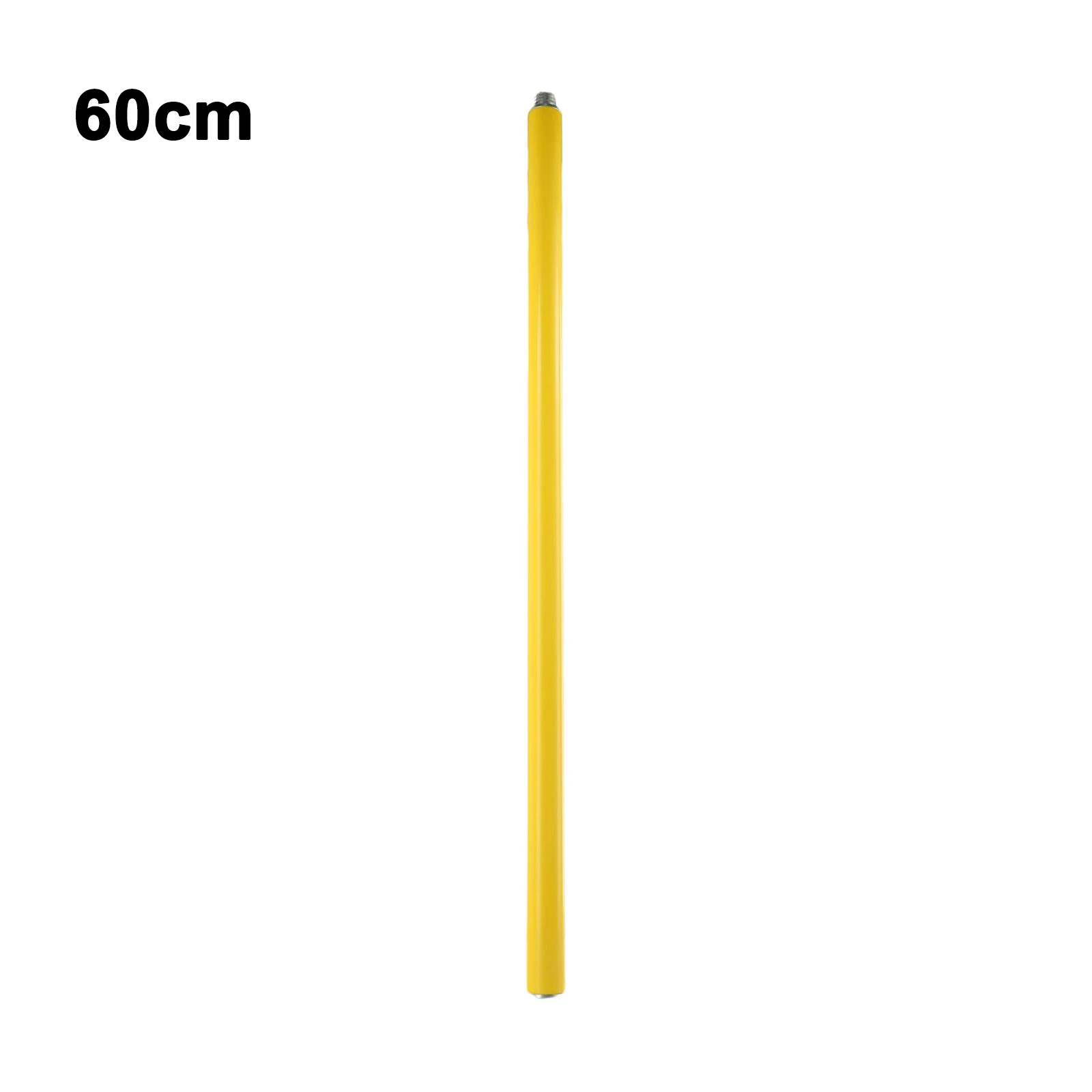 Messstab GPS-Vermessungsstab Verlängerung 25mm für GNSS-Antenne 10cm bis 60cm mit 5/8 Gewinde Gelber Aluminiumstab – Detail 2