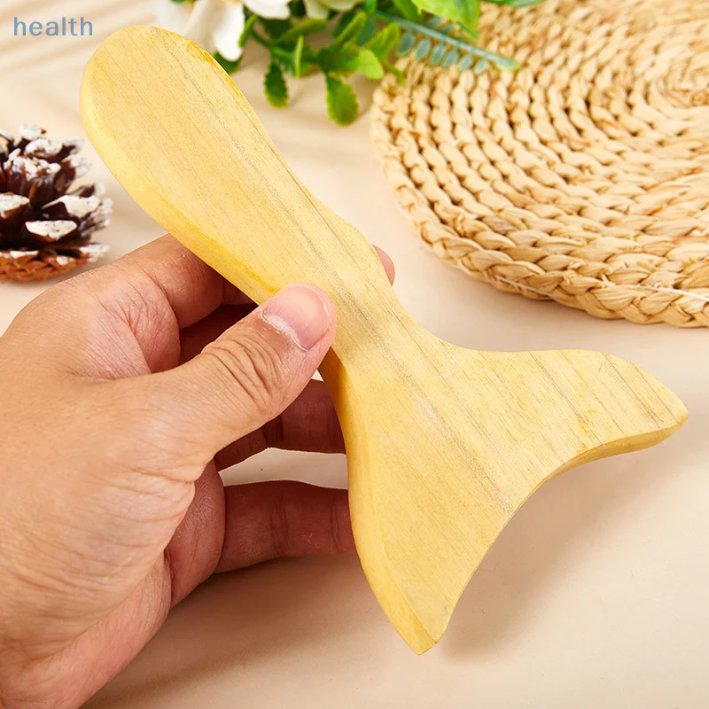 

1PC Scraping Board Wooden Guasha Massage Scraper Tool Pressure Therapy For Back Neck Body Meridian Dredge Acupuncture Board