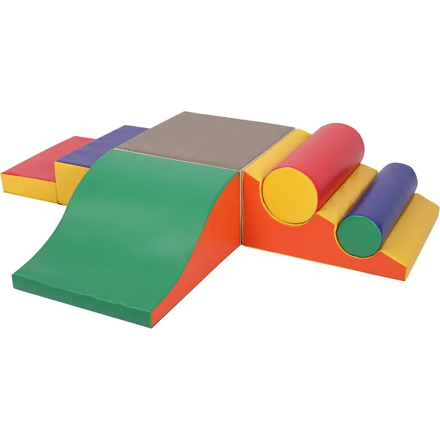 

Набор для скалолазания из пенопласта для малышей, мягкий игровой набор для скалолазания и ползания в помещении, гимнастическое оборудование для альпинизма для малышей для прогулок в Bala