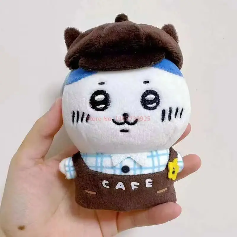 Pendentif en peluche de la série Coffee, porte-clés, décoration de sac, cadeaux mignons, Hachiware Usagi Kawaii, Hot Chiikawa Rick, Peripharrate