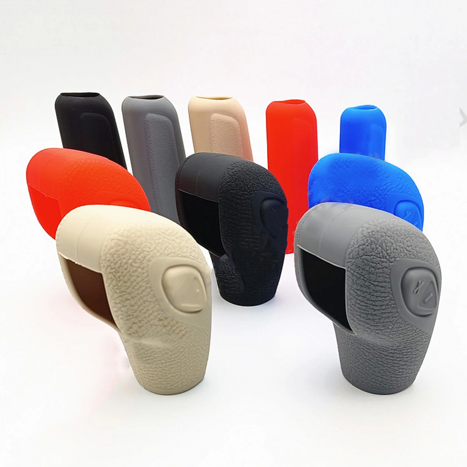 

Car Silicone Automatic Gear Shift Knob Cover Ford 12-18 Focus Silicone Automatic Handle Cover Focus Shift Cover Handbrake Cover