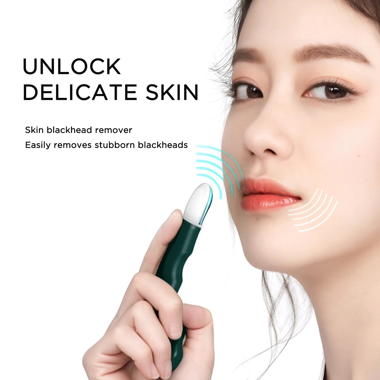 Ferramenta de beleza para limpeza de nariz, todos os tipos de pele, cuidados pessoais, área do nariz, remoção de cravo facial, limpeza profunda do nariz, remoção de cuidados com a pele