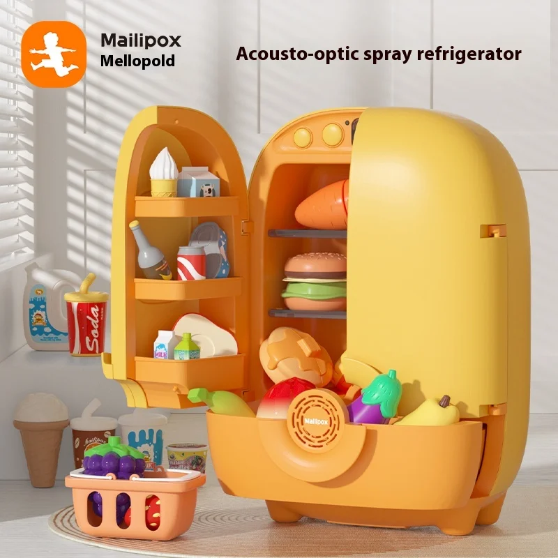 1 pcs Mailebao refrigerator toys for girls and boys kitchen toys for children aged 3 to 6 birthdays Christmas and holiday gifts