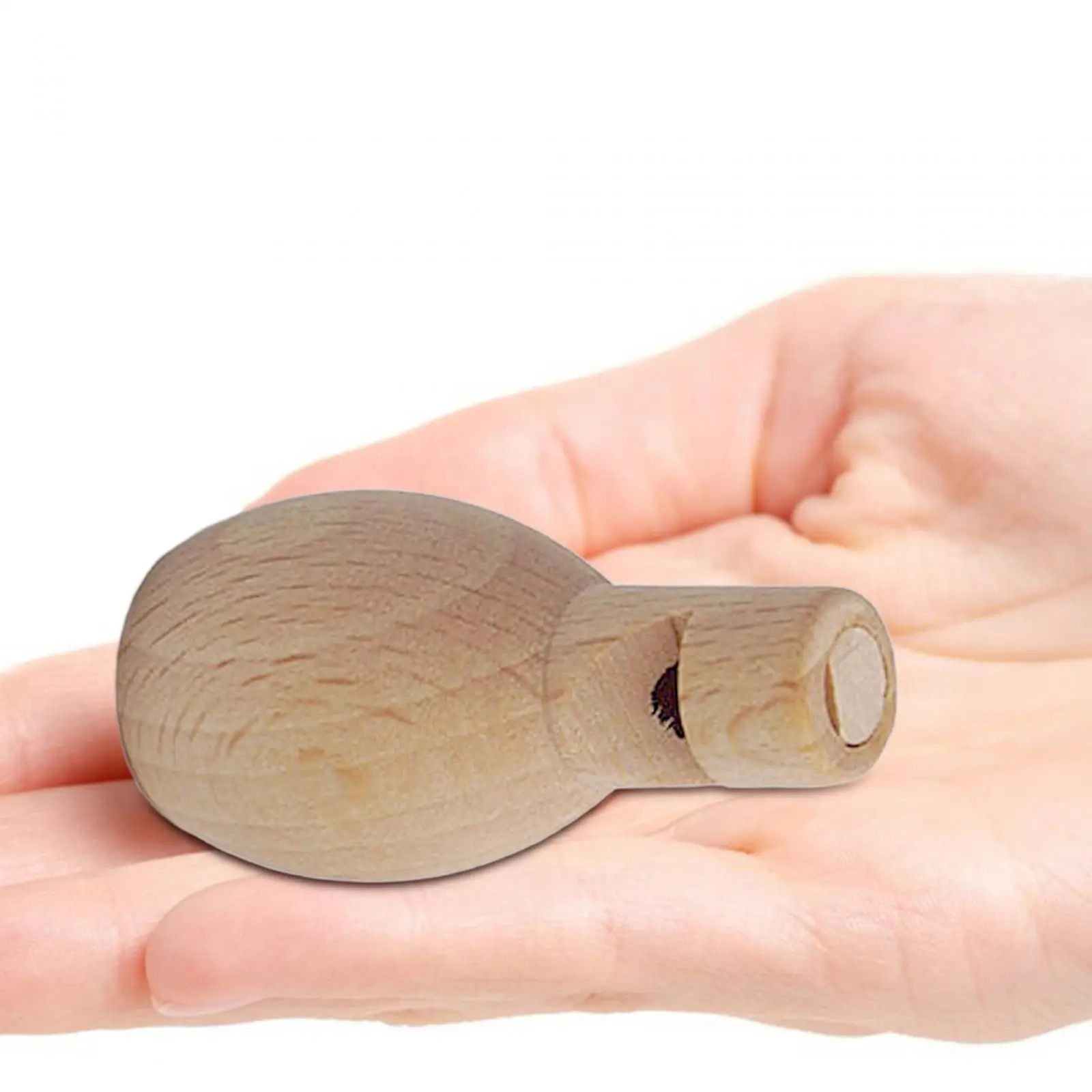 어린이용 목재 호루라기, 인지 학습 활동, 공예 소리 호루라기, 2-6 팩