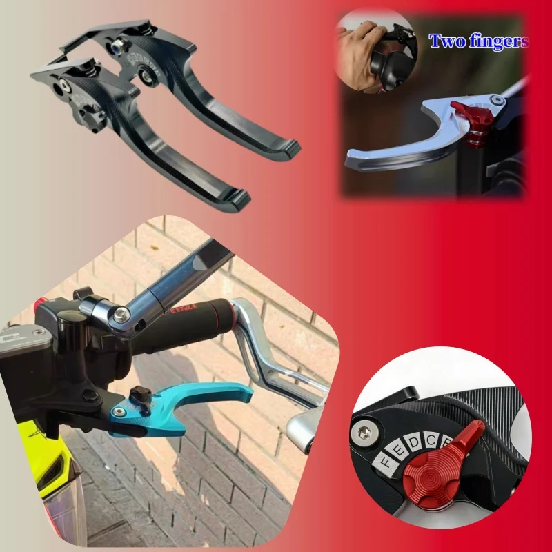 

New CNC Parking handle clutch For CF MOTO NK400 NK650 2020 2021 2022 brake lever Motorcycle Accessories 2020-2022 NK400 NK650