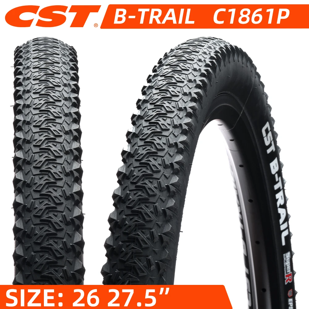 

CST C1861 B-TRAIL High-Performance Lightweight XC Mountain Bike Tires 26&27.5INCHES