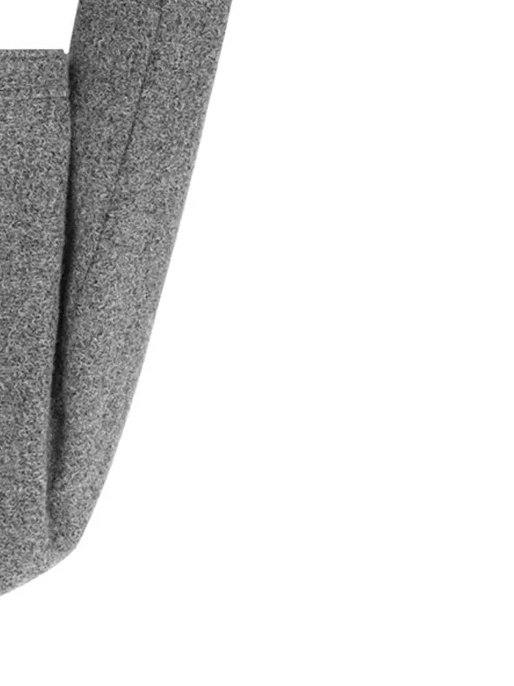 

HH женское однобортное однобортное пальто с круглым вырезом и карманами, повседневное короткое пальто с длинными рукавами, женская весенне-осенняя тонкая куртка в уличном стиле