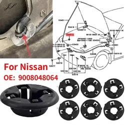 10pcs Car Hood Support Prop Rod Holder Clips Grommet For Toyota Corolla RAV4 Scion XB Hood Bonnet Clamp Rings Car Accessories