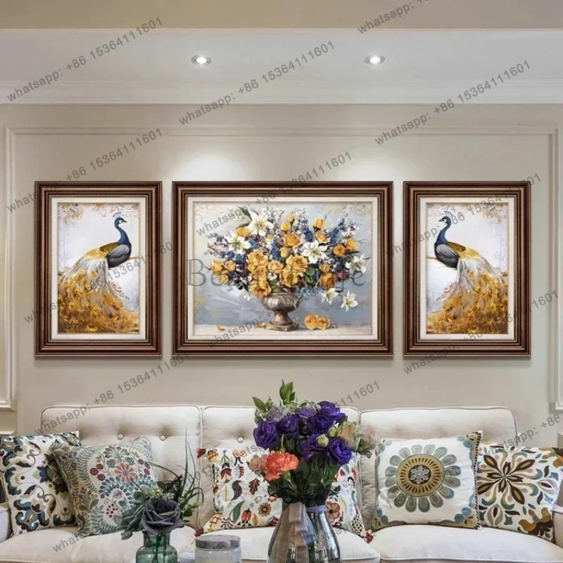 Room Decor Posters Pictures Wall Arts Calligraphy Home Decor American Style Living Painting