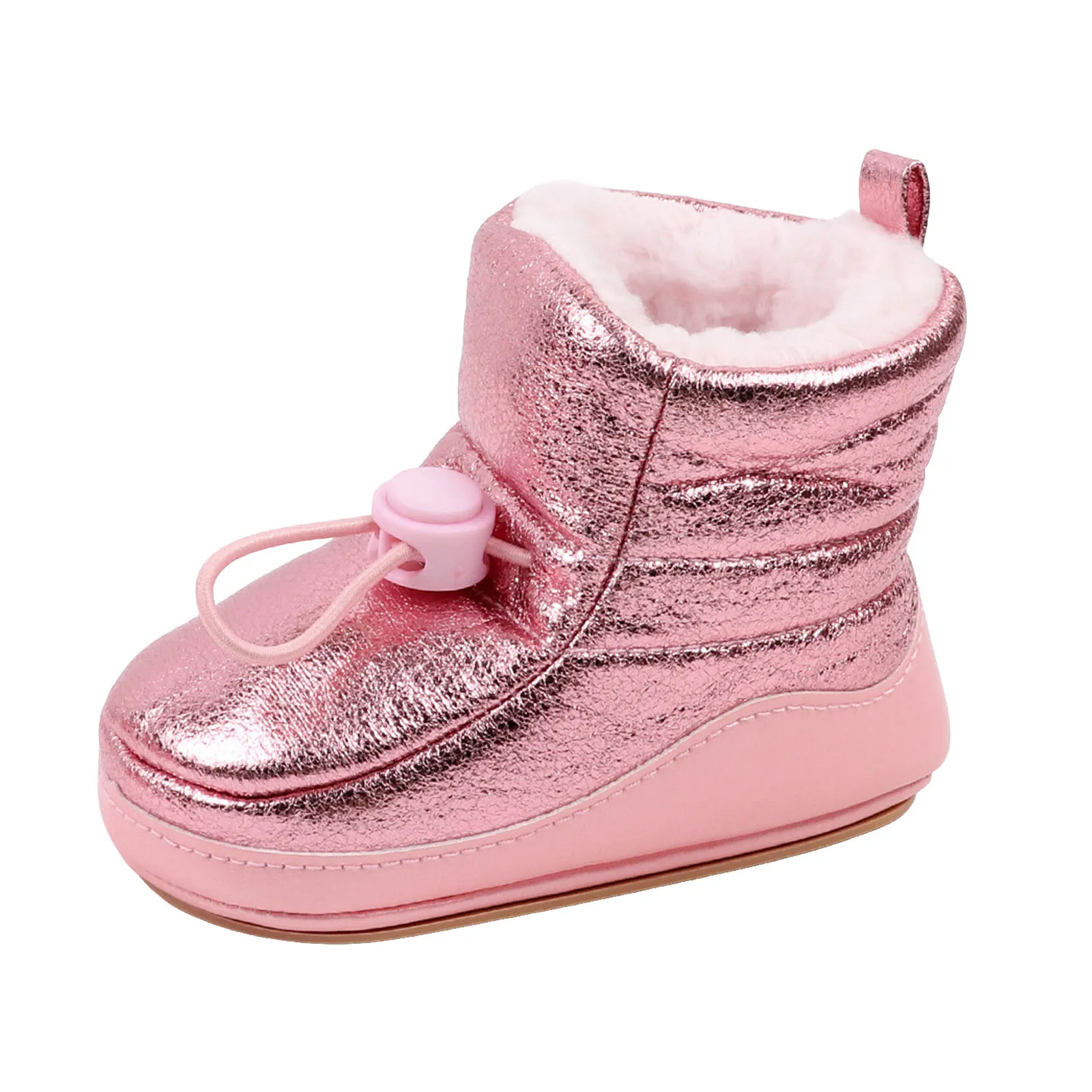 

Тапочки для маленьких мальчиков Детская прогулочная обувь с флисом, теплая и удобная посадка, регулируемый ремешок. Обувь для новорожденных мальчиков