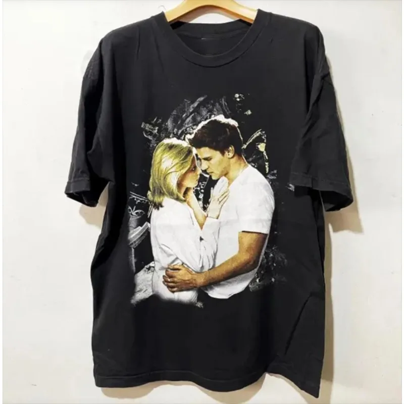 Camiseta de Buffy, cazadora de vampiros, camiseta de Sarah Michelle Galla, camiseta de mujer, nueva camiseta informal de algodón unisex de verano