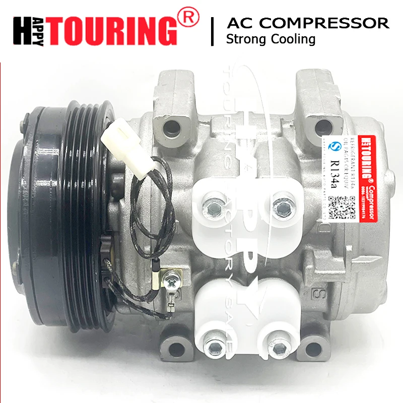 10P13F AC Air Conditioner Compressor for MAZDA MX5 MX-5 NA ROADSTER 1989-1993 047200-7611 047300-7020 N001-61-450 N00161450