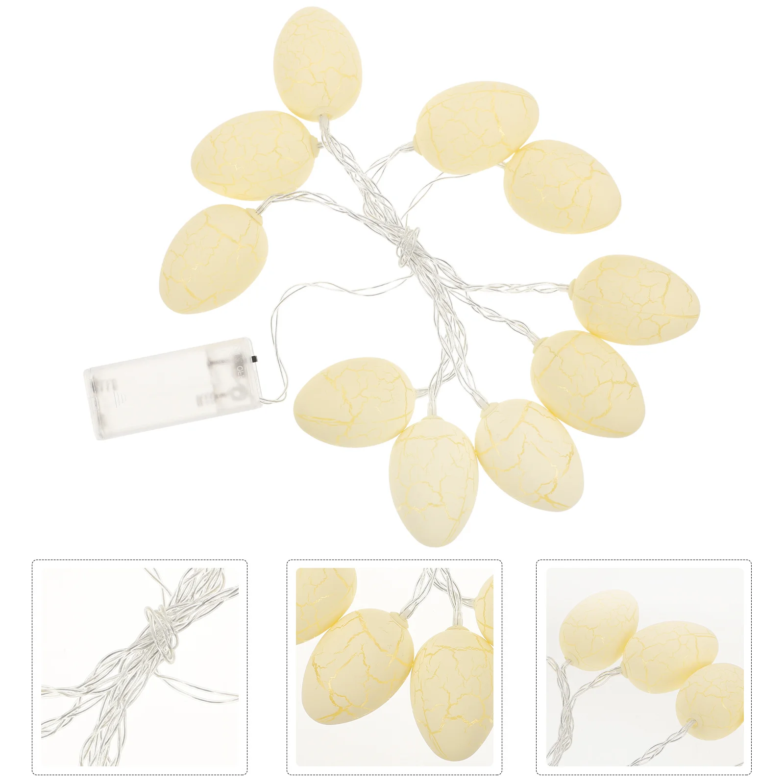 فرقعة البيض سلسلة ضوء عيد الفصح حفل زفاف عيد ميلاد عطلة 1.5 متر 10 المصابيح LED الجنية غرفة نوم الزفاف ديكور