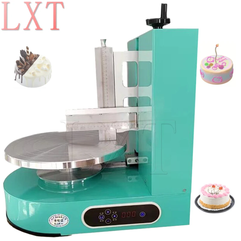 Birthday Cake Cream Icing Coating Machine  Wedding Cake Cream Butter Spreading Equioment Cream Spreading Machine