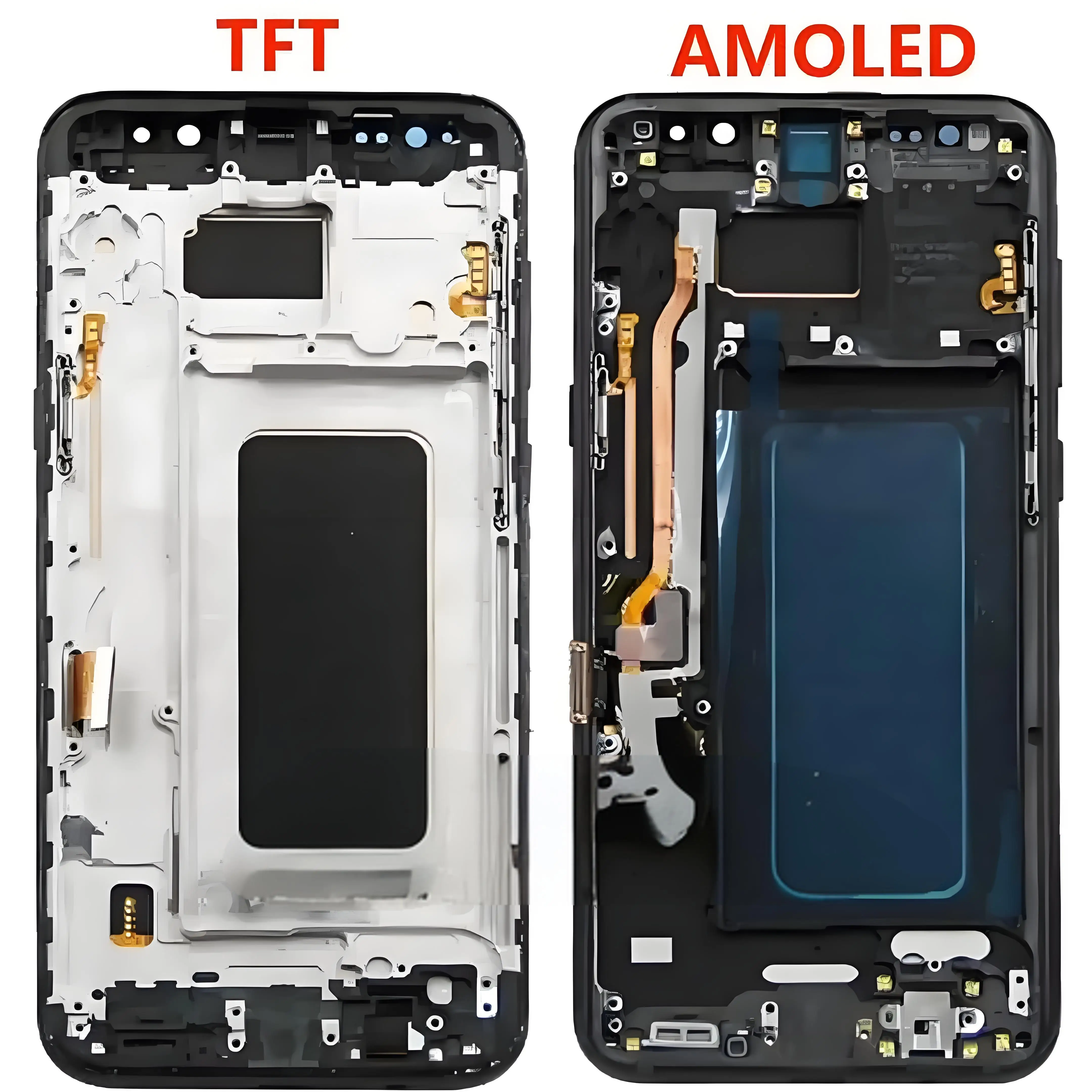 Imagem -04 - Tela Amoled Lcd para Samsung s8 Plus Painel de Toque Digitalizador G955 G955f G955fd G955f G955