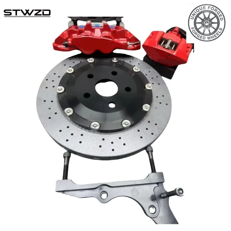 26 StyleForged 4 Pot 8530 Brake Caliper Kit 355mm 362mm Rotor For OUTBACK LEGACY V Estate IMPREZA Hatchback FORESTER