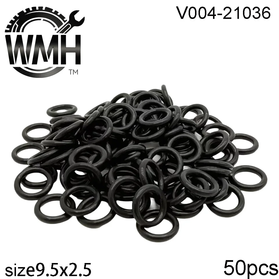 50Pcs Car Accessories Universal Fuel Injector Repair Kit Rubber O-Ring 21036 Size Is 9.5x2.5