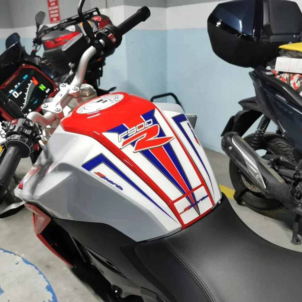 دراجة نارية ملصقات لاصقة والشارات 2019-2020 لسيارات BMW F900R F900 F 900 R خزان الوقود وسادة Tankpad هيكل السمكة حامي